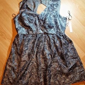 Silver Gray formal dress